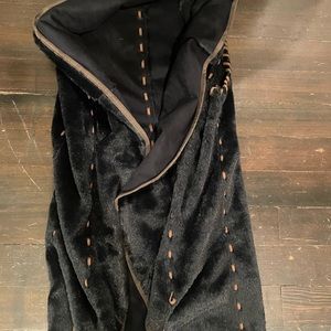 tasha polizzi reversible vest black